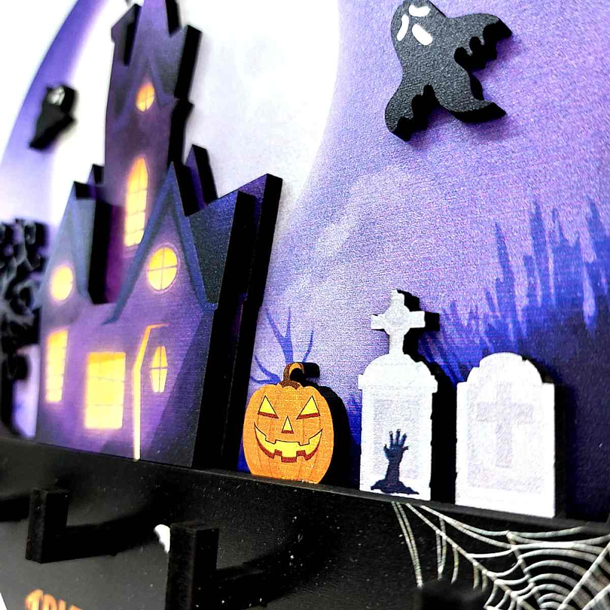 Halloween Cadılar Bayramı Temalı Duvar Dekor Askılık Anahtarlık